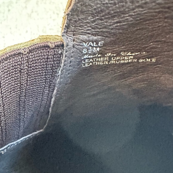 Donald J. Pliner Ankle Booties vale 8.5 cowgirl boots chestnut crackled - Picture 9 of 11